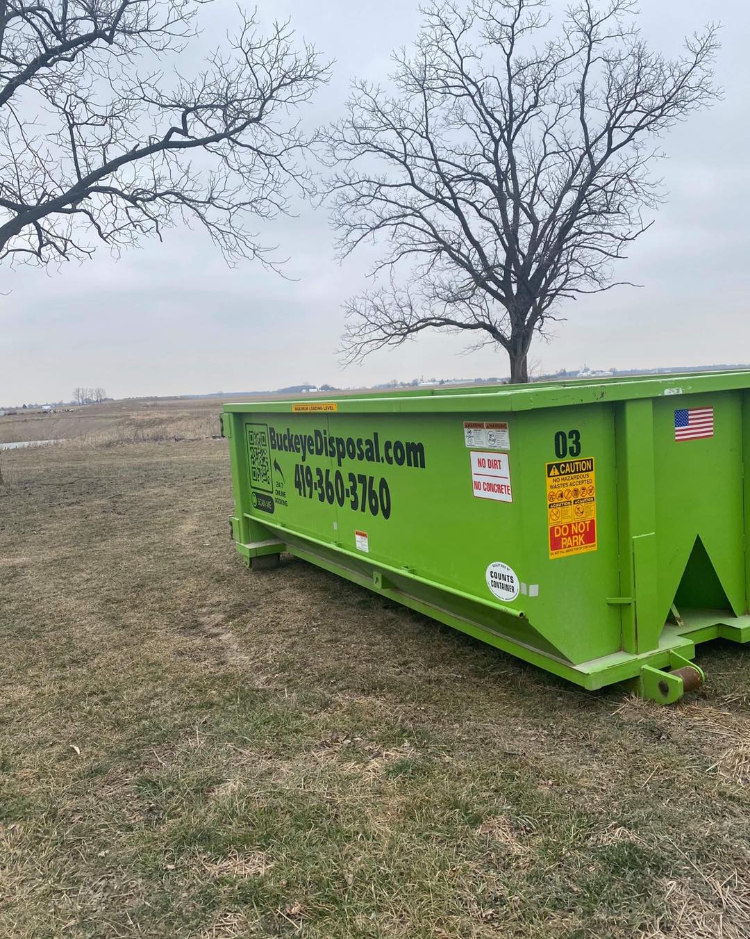 roll off dumpster rental in Toledo OH